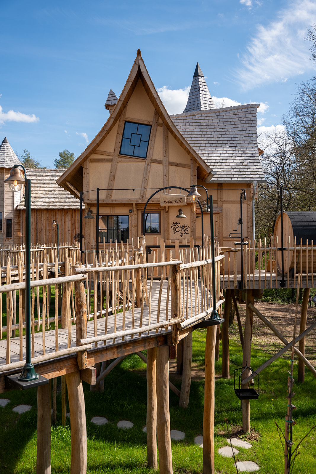 Treelodge magisch verblijf vakantiehuisje Durbuy